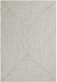 Tapete de pelo curto para interior e exterior Trenzado