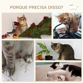 Conjunto de Prateleiras de Escalada para Gatos de 3 Peças com Rede Rampa Arranhador Plataforma em Forma de Nuvem para Saltar Cinzento