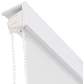 Estore de rolo para o duche 80x240 cm branco