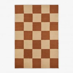 Alfombra Retangular Em Lã E Algodão Bamako 230x160 Cm - Sklum