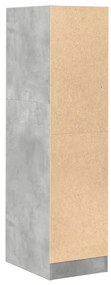 Armário boticário 30x41x118 cm derivados madeira cinza cimento
