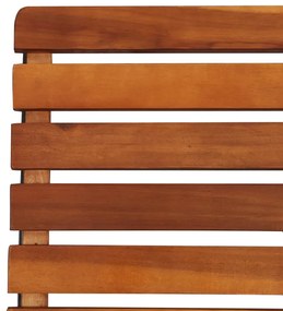 Cadeiras de jardim reclináveis 2 pcs madeira de acácia maciça