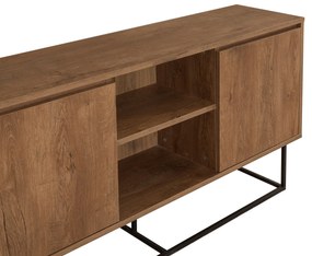 Console Zela – Walnut Black – 140x72x36 cm