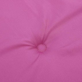 Almofadões p/ cadeira encosto alto 2 pcs tecido oxford rosa