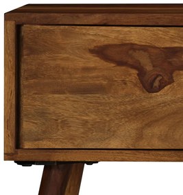 Móvel de TV 140x30x40 cm madeira de acácia maciça
