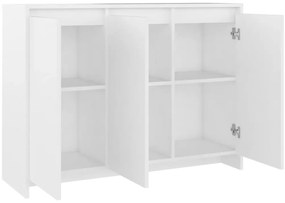 Aparador 102x33x75 cm derivados de madeira branco