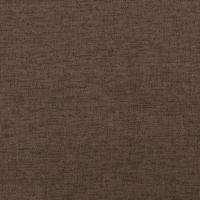 Apoio de pés tecido 45x29,5x35 castanho
