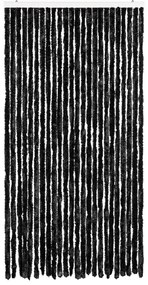 Cortina anti-insetos 100x220 cm chenille antracite