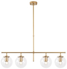 Candeeiro de Teto Roe – Dourado Brilhante – 81 x 15 x 36-76 cm