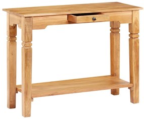 Mesa consola 100x40x76 cm madeira de acácia maciça