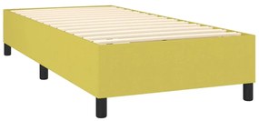 Estrutura de cama 90x190 cm tecido verde