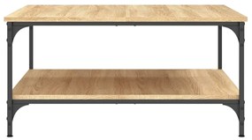 Mesa de centro 80x80x40 derivados de madeira carvalho sonoma