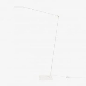 Luminária De Chão Led De Ferro Valtyn Branco - Sklum