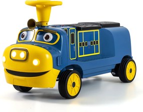 Comboio Elétrico Infantil para Conduzir de 3 a 6 anos, 93,3 x 39,5 x 52 cm, Motor Duplo de 35 W, Azul