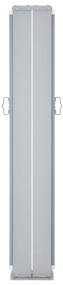 Toldo lateral retrátil 100x1000 cm creme
