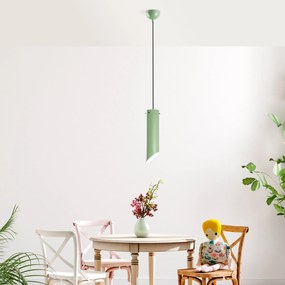 Candeeiro de Teto Kesıkboru – Mint – Ø8 h:28 cm