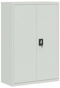 Arquivador 90x40x180 cm aço cinzento-claro