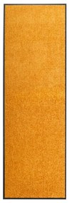 323453 vidaXL Tapete de porta lavável 60x180 cm laranja