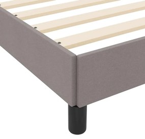 Cama Box Outros Cinzento-acastanhado 90 x 190 cm tecido