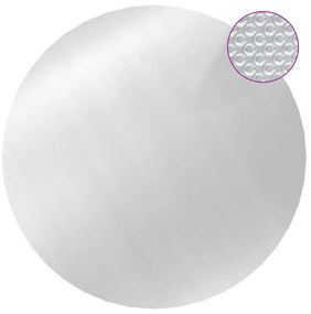 Cobertura para piscina 417 cm PE prateado