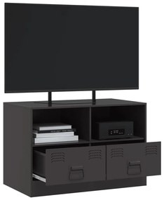 Móvel de TV 67x39x44 cm aço preto