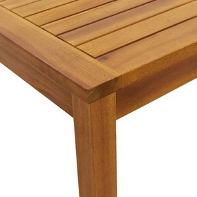 Mesa de jardim 110x55x67 cm madeira de acácia maciça