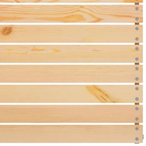8 pcs conjunto lounge de jardim pinho maciço