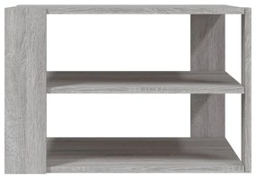 Mesa de centro 59,5x59,5x40 cm derivados madeira cinza sonoma