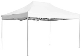 vidaXL Tenda dobrável profissional para festas alumínio 4,5x3m branco