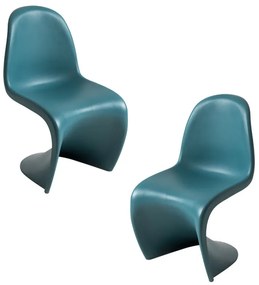 Pack 2 Cadeiras Ceres - Verde-azulado