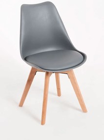 Cadeira Synk Basic - Cinza escuro