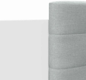 Estrutura cama c/ cabeceira 90x200 cm derivados madeira branco