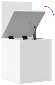 Caixa de arrumação 40x42x46 cm derivados de madeira branco