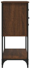 Aparador 100x36x85 cm derivados de madeira carvalho castanho