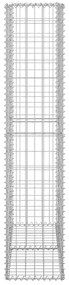 Cesto gabião arame galvanizado 150 x 100 x 30 cm