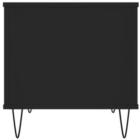 Mesa de centro 60x44,5x45 cm derivados de madeira preto
