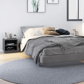 vidaXL Mesas de cabeceira 2 pcs 40x34x40 cm pinho maciço cinza