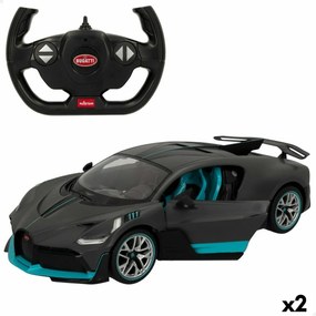 Carro Rádio Controlo Bugatti Divo Cinzento Escuro 1:14 (2 Unidades)