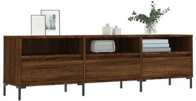 Móvel TV 150x30x44,5 cm derivados de madeira carvalho castanho