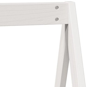 Telhado de cama infantil 209x95,5x88 cm pinho maciço branco