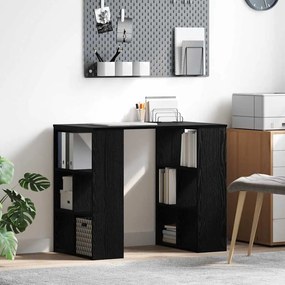 vidaXL Mesa Carvalho Preto 90 x 50 x 75 cm Madeira processada