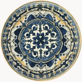 Pratos de pequeno-almoço em porcelana Granada, conjunto de 3
