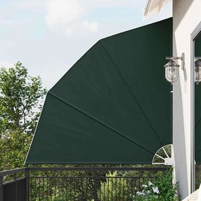vidaXL Tela de Privacidade para Varanda Verde-escuro 210 x 210 cm