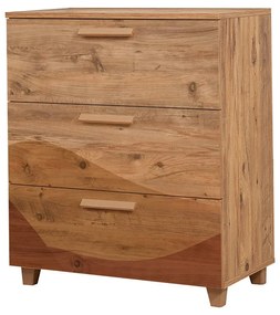 Cômoda Leva Gravis – Pinho Atlântico – 80x95x43 cm
