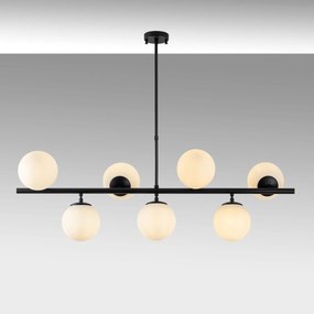 Candeeiro de Teto Fazli – Preto – 113 x 40 x 46-85 cm