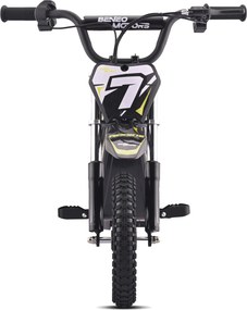 Mota elétrica para crianças ROOKIE 24 V (12"), bateria de lítio, motor sem escovas de 250 W, travão de disco Verde Amarelada