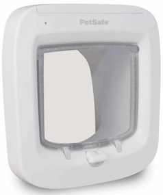 Porta para gatos com microchip branco PPA19-16145