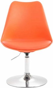 Conjunto de 4 cadeiras de jantar Maverick Laranja