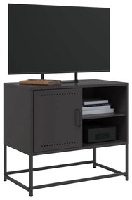 Móvel de TV 68x39x60,5 cm aço preto
