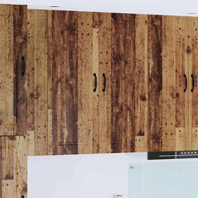 vidaXL Armário de Cozinha com porta Madeira antiga 40 x 31 x 100 cm